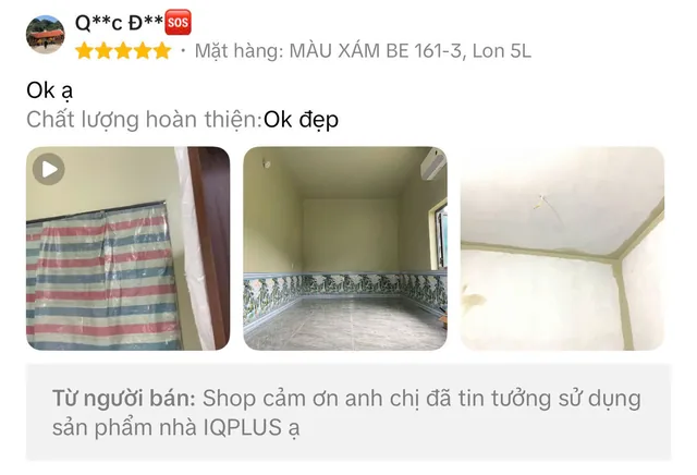 Đánh giá khách hàng 1